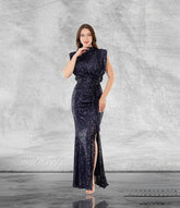 Blue Bling Dress